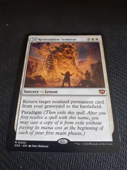 MTG Restoration Seminar 30 (SOS) Secrets of Strixhaven - Image 1