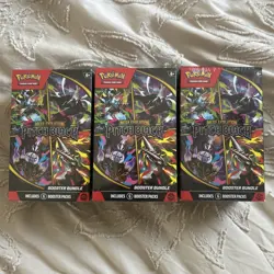 3X Pokemon TCG Pitch Black - Booster Bundles - All Factory Sealed and brand new - Image 1