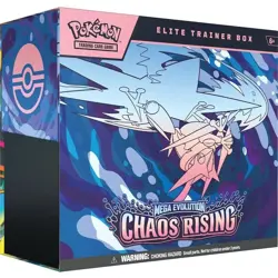 Pokemon TCG Mega Evolutions Chaos Rising Elite Trainer Box ETB NEW 9 Pack Sealed - Image 1