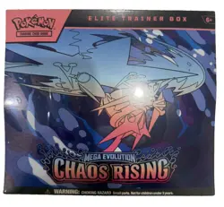 Pokemon TCG Mega Evolutions Chaos Rising Elite Trainer Box ETB NEW 9 Pack Sealed - Image 2