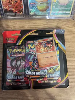 Pokemon TCG: Chaos Rising 3 Pack Blister (+ Charmeleon Promo) (Worn Packaging) - Image 1