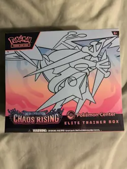 Pokemon TCG Chaos Rising Pokemon Center ETB Brand New Factory Sealed - Image 1