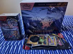 Pokemon TCG Chaos Rising - ETB - Booster Bundle - Checklane Blister *SEALED* - Image 1