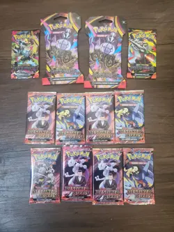 Pokemon TCG Booster Pack Lot (12) New & Sealed Ready to Ship In Hand - Image 1