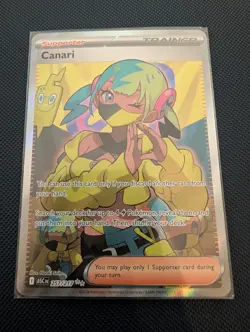 Canari 257/217 Full Art Trainer Pokemon TCG mega evolutions Ascended Heroes NM - Image 1