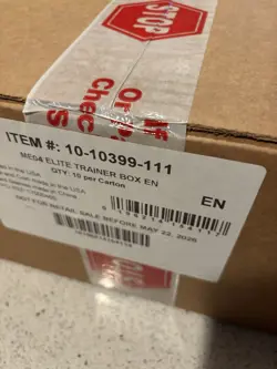 Pokemon TCG ME04 CHAOS RISING 10 BOX ELITE TRAINER CASE Sealed IN HAND ETB - Image 2