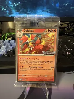 Pokemon TCG Chaos Rising Staff Pre-Release Promo Sealed Pack - Image 1