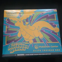 Pokemon Center TCG Mega Evolution: Ascended Heroes ETB ***SEALED*** - Image 1