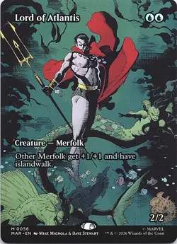 Lord of Atlantis (Borderless) M Marvel Universe Eternal-Legal 56 NM - Image 1