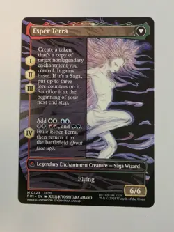 MTG - Terra, Magical Adept Borderless full art Final Fantasy non foil M0323 - Image 2