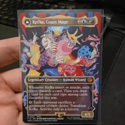 MTG Final Fantasy Kefka, Court Mage Borderless Card (0322) Non-Foil English - Image 1