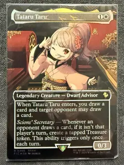 Magic: The Gathering Tataru Taru (Borderless) (Chocobo Track Foil) - Image 1