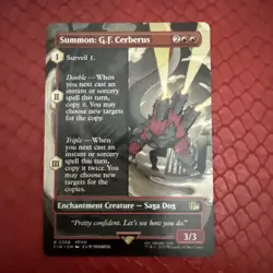 Summon: G.F. Cerberus (Borderless) Final Fantasy Regular - Image 1