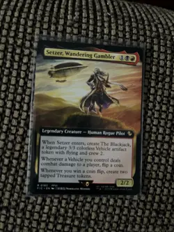 MTG Final Fantasy Borderless Lot Of 4 Cards—Setzer, Sephiroth, Alisaie, Vincent - Image 2