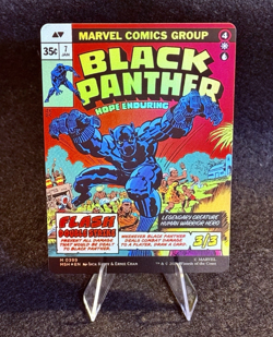 Magic: The Gathering- King T'Challa (Borderless) (0399) Marvel Super Heroes Foil - Image 4