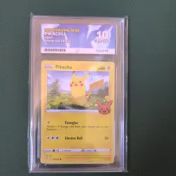 Pikachu - Pokemon TCG Evolving Skies (Trick or Trade) - 049/203 ACE 10 - Image 1