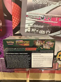 Pokemon - Sword & Shield - Evolving Skies - Build & Battle Stadium Box - Sealed - Image 2
