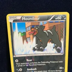 Houndour 55/101 Reverse Holo Plasma Blast Pokemon Card - Image 3