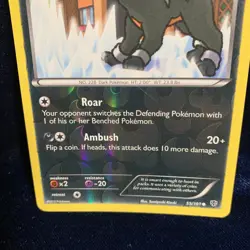 Houndour 55/101 Reverse Holo Plasma Blast Pokemon Card - Image 4