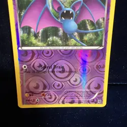 Zubat 52/135 Reverse Holo Plasma Storm Pokemon Card - Image 3