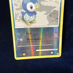 Piplup 93/130 Reverse Holo Diamond & Pearl Base Set Pokemon Card - Image 3