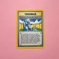 Pokemon Personality Test 102/105 NM Neo Destiny Pokemon Card WOTC Vintage TCG - Image 1