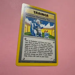 Pokemon Personality Test 102/105 NM Neo Destiny Pokemon Card WOTC Vintage TCG - Image 3