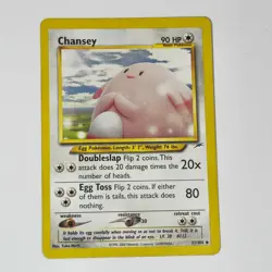 Chansey 31/105 Neo Destiny Uncommon Pokemon Card Vintage WOTC 2002 LP/NM - Image 1