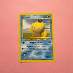 Psyduck 79/105 NM Common Regular Neo Destiny Pokemon Card WOTC Yuka Vintage - Image 1