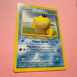 Psyduck 79/105 NM Common Regular Neo Destiny Pokemon Card WOTC Yuka Vintage - Image 2