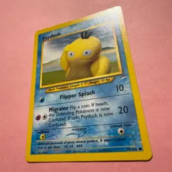 Psyduck 79/105 NM Common Regular Neo Destiny Pokemon Card WOTC Yuka Vintage - Image 3