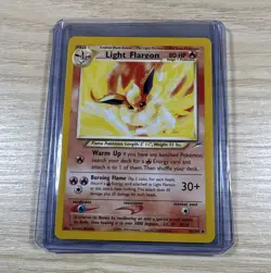 Pokemon TCG Light Flareon 46/105 Neo Destiny Regular Uncommon English 80 HP - Image 1