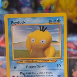 Pokemon TCG Psyduck 79/105 Neo Destiny Vintage 2001 WOTC Common Card NM - Image 2