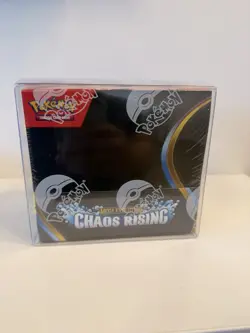 Pokemon TCG Chaos Rising Booster Box Factory Sealed 36 Packs Protective Case - Image 1