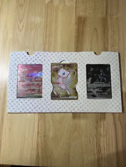 Sealed Pokemon 151 Ultra Premium Collection (UPC) 3 Card Promo Set (mew/mewtwo) - Image 1