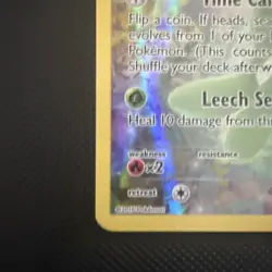 Pokemon Card Black Star XY Promo CELEBI XY111 Mythical Collection NM-LP see pics - Image 4