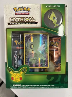 Pokemon Celebi Mythical Collection Box 20th Anniversary - Sealed - Image 1