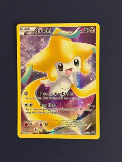 Jirachi XY112 Full Art Holo Promo Mythical Pokemon Collection Card - Image 1