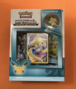 Pokemon Jirachi Mythical Collection Box 20th Anniversary Generations, New Sealed - Image 1