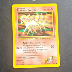 Wizards Pokemon TCG Blaine's Ponyta 63/132 Gym Challenge Unlimited 40HP - Image 1