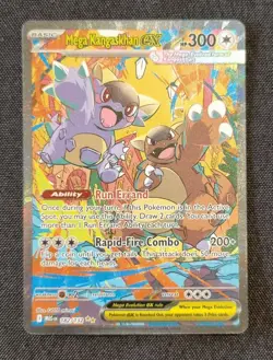 Pokemon TCG - Mega Kangaskhan EX Mega Evolutions SIR 182/132 NM-M - Image 1