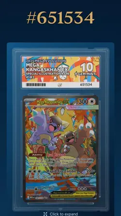 Mega Kangaskhan EX - 182/132 - Mega Evolution - SIR - ACE 10 - Pokemon TCG - Image 5