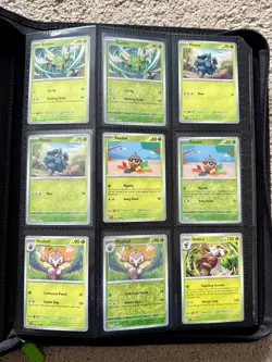 Pokemon TCG NM Temporal Forces Base Set + Rev Holos Vaultx Binder | 302 Cards - Image 1