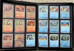 Pokemon TCG NM Temporal Forces Base Set + Rev Holos Vaultx Binder | 302 Cards - Image 5
