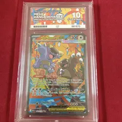 Pokemon TCG - Mega Kangaskhan EX 182/132 - Mega Evolution- ACE 10 GM, All 10s - Image 1