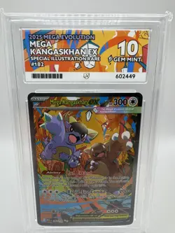 Pokemon TCG Mega Kangaskhan EX Card 182/132 Sir Mega Evolution ACE 10 - Image 1