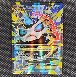 Pokemon Card XY BREAKthrough Mega M Glalie EX 156/162 Full Art Ultra Rare LP - Image 1