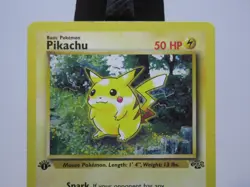 Pokemon Pikachu TCG Jungle Card 60/64 1st Edition Common - Image 2