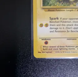 Pokemon TCG 1999 Jungle Pikachu 60/64 Regular Common 50 HP English Unlimited - Image 3