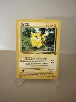 Pokemon Pikachu TCG Jungle Card 60/64 Regular Common - Image 1